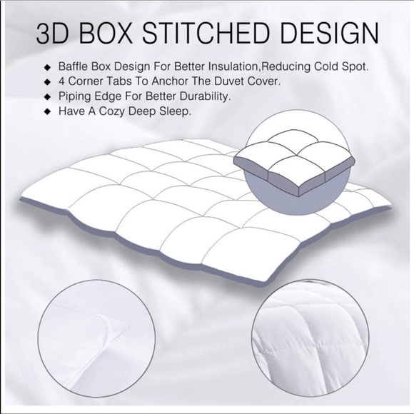 KING Down Alternative Quilted NEW - Picture 3 of 5